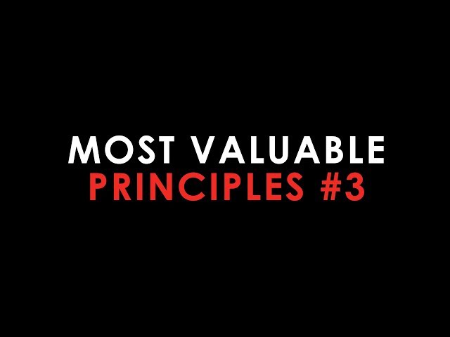 Top 5 Most Valuable Principles #3: A great manager is essentially a great organizational engineer