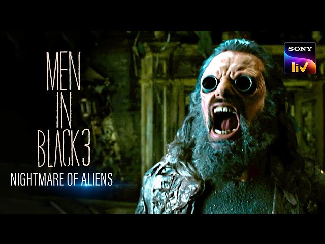 Aliens ने मचाया आतंक | Men In Black 3 2012 | Hindi CLIP | Action Scene
