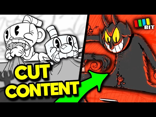 NEW Cuphead Cut Concepts Revealed | LOST BITS [TetraBitGaming]