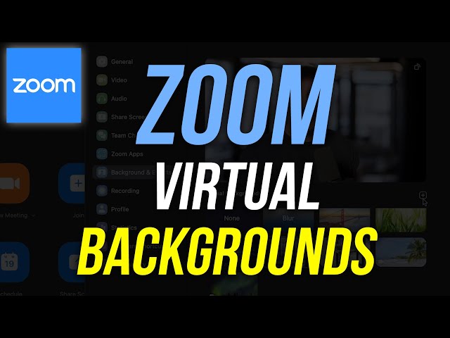 How to Change your Background in Zoom - 2024 Update