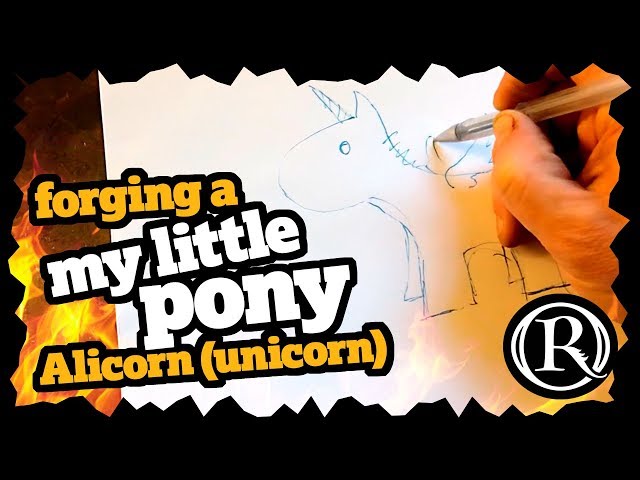 Making a My Little Pony Alicorn (Unicorn) | Metal Blacksmithing Project