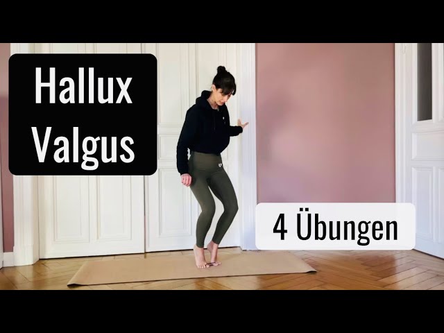 Hallux Valgus wegtrainierten mit diesen 4 Übungen und einem Haargummi