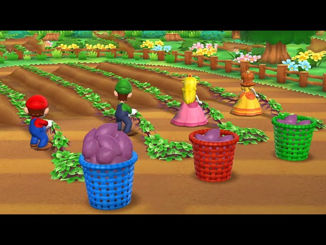 Mario Party 9 - Step It Up - Mario vs Luigi vs Peach vs Daisy (Master Difficulty)