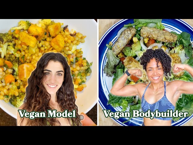 What A Vegan Model, Vegan Bodybuilder & Vegan Martial Artist Eat In A Day