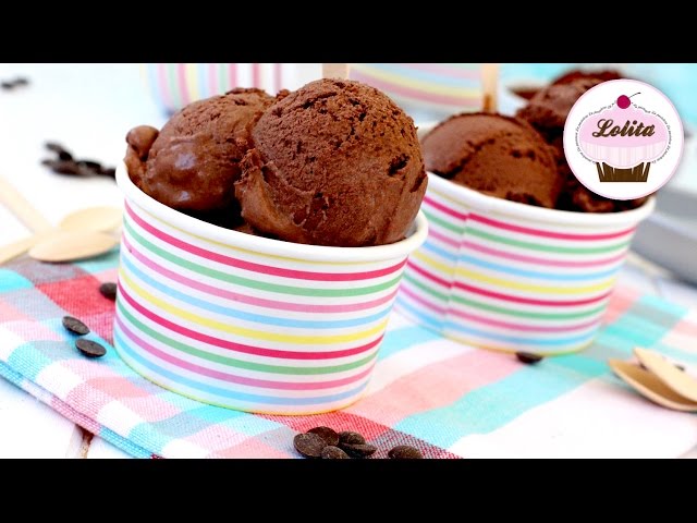 Receta de helado de chocolate casero | Helado cremoso | Receta fácil