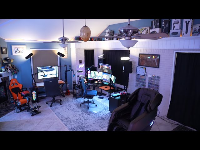 THE DREAM STREAMING ROOM TOUR 2024!