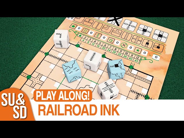 Railroad Ink - Play Along with Shut Up & Sit Down!