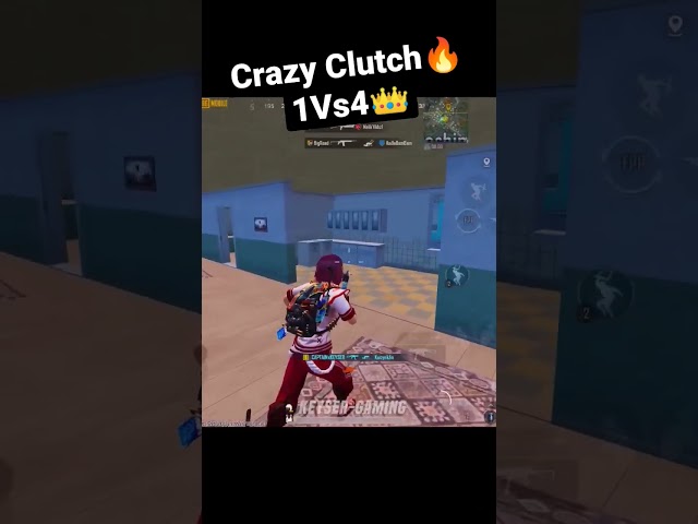 Crazy Clutch 1Vs4🔥👑