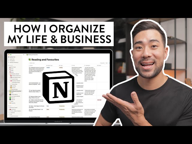 MY NOTION SETUP AND TOUR 2021 // How I Organize My Life and Business Using Notion