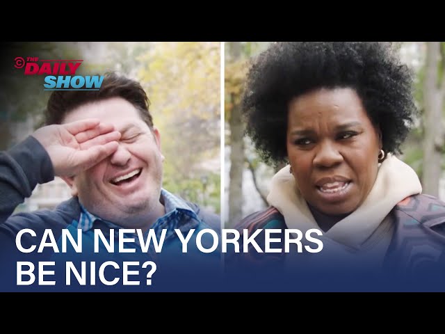 Can New Yorkers Say Nice Things About These S***ty People? | The Daily Show