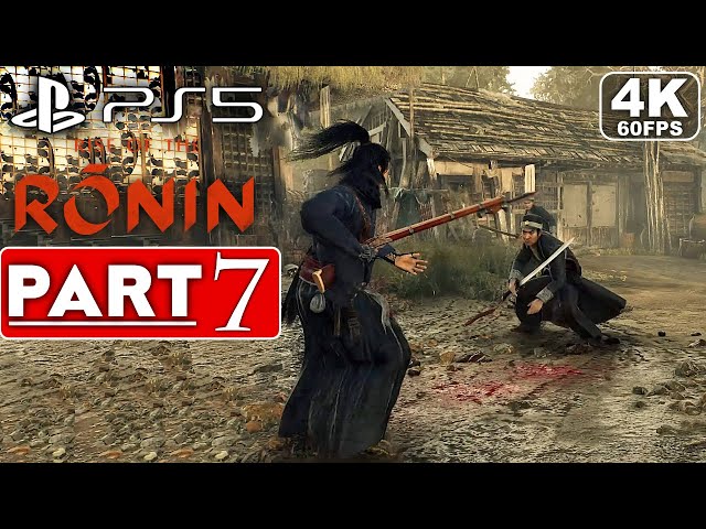 RISE OF THE RONIN Gameplay Walkthrough Part 7 [4K 60FPS PS5] - No Commentary (FULL GAME)