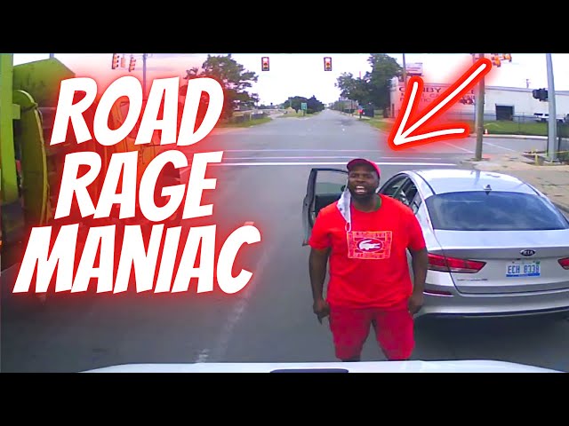 ROAD RAGE MANIAC  --- Bad drivers & Driving fails -learn how to drive #1095