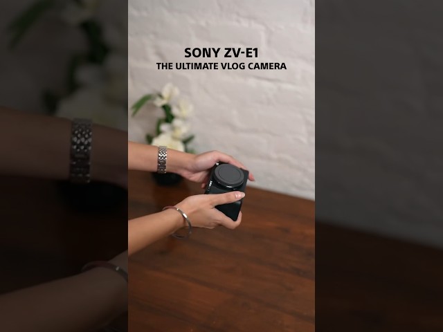 Sony ZV-E1, The Ultimate Vlog Camera Revolutionizing Content Creation!