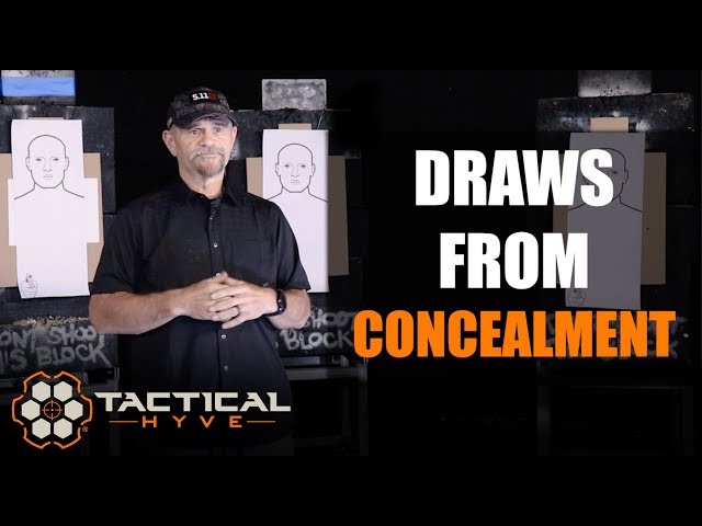 Drawing a Pistol from Concealment with Bill Desy from CCW USA
