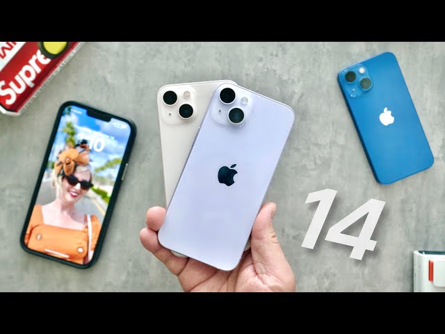 iPhone 14 vs iPhone 13 Unboxing and Camera Test Comparison
