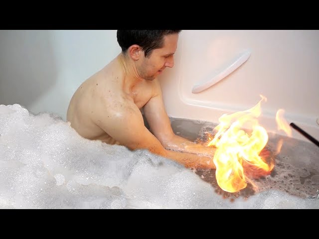 Taking a Propane Bubble Bath—The Fire Bath!