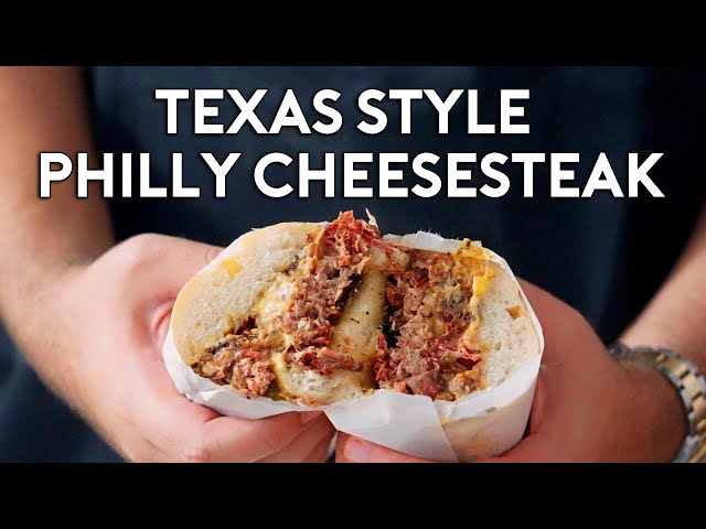 Texas Style Philly Cheesesteak | Football Fusion (ft. Mina Kimes)