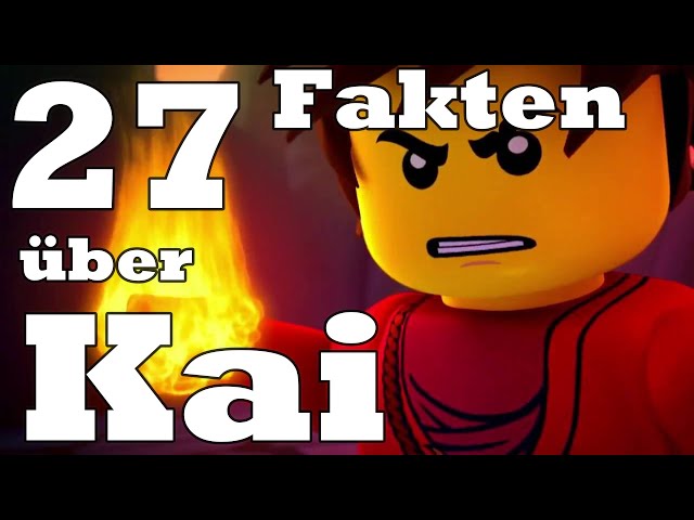 27 FAKTEN über KAI | Lego Ninjago Deutsch