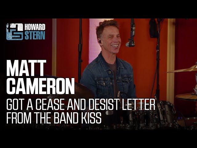 Pearl Jam's Matt Cameron Once Got a Cease and Desist Letter From KISS