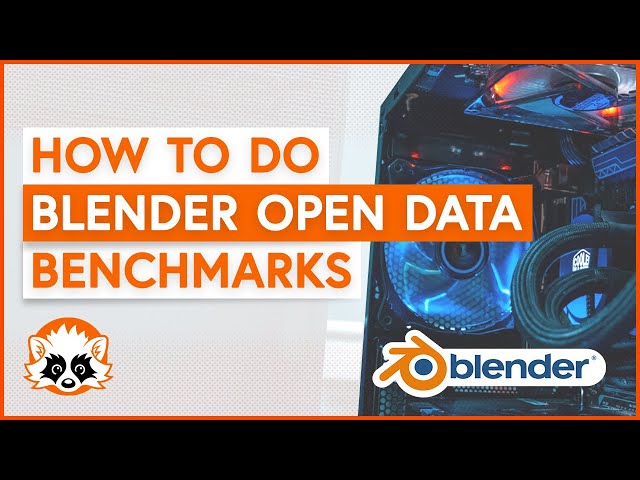 How to use Blender Open Data to benchmark your CPU and GPU