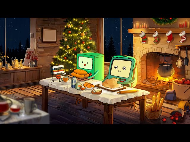 Lofi Christmas Music 24/7 🎄 All Popular Christmas Songs Lofi Mix 🎄 Cozy Christmas Fireplace