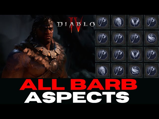 Diablo 4: All Barbarian Aspect Locations | Comprehensive Guide