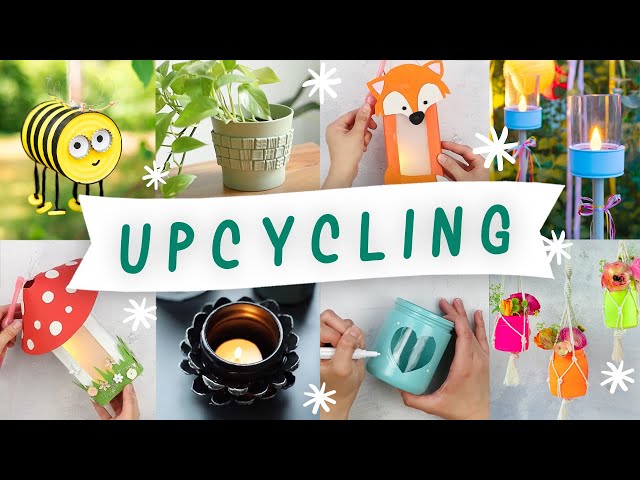 DIY's aus RESTEN! | Upcycling Ideen | Aus Alt mach Neu | Basteln gegen Langeweile | TRYTRYTRY