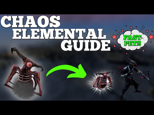 Chaos Elemental Guide UPDATED 2021 (Beginner Friendly)  - FAST Boss Pet! - Runescape 3