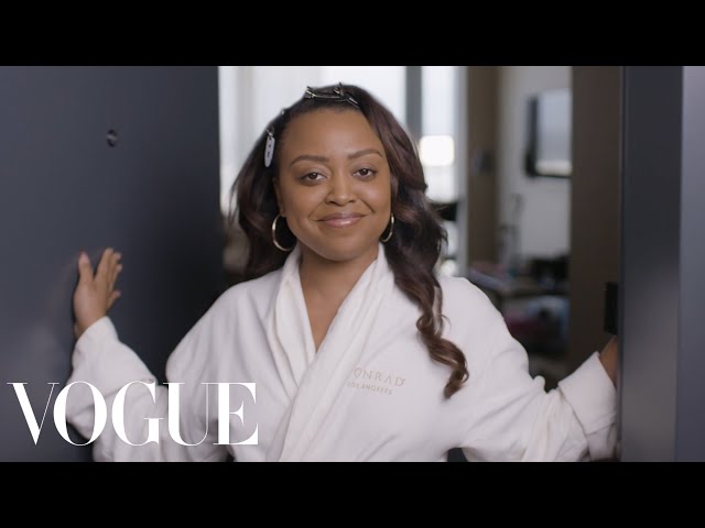Quinta Brunson Gets Ready for the Emmy Awards | Vogue
