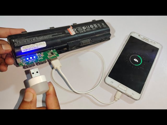 How To Convert Old Laptop Battery Into 14000Mah Power Bank