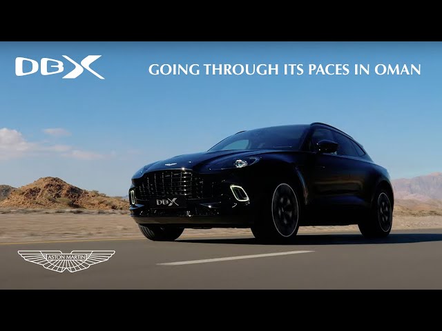 Aston Martin DBX luxury SUV is put through its paces in Oman