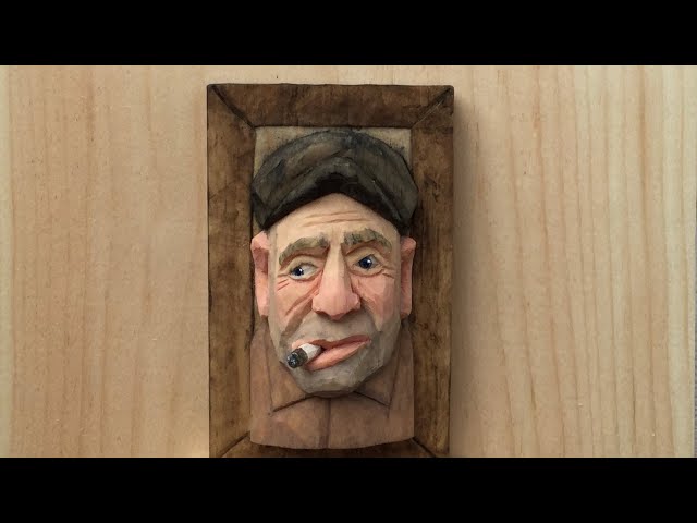 CARVING A CHARACTER FACE