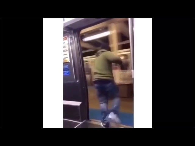 Guy jumps out of a train | to be continued