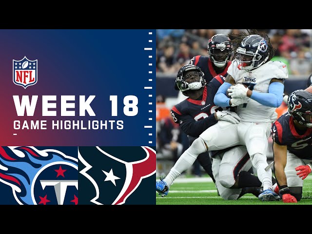 Titans vs. Texans Week 18 Highlights | NFL 2021