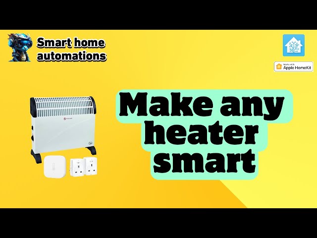 DIY smart heater with automations on a budget
