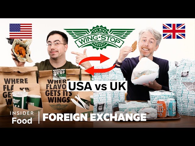 US vs UK Wingstop | Foreign Exchange | Food Wars