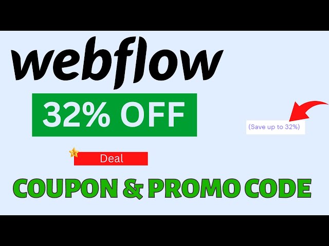 30% OFF Webflow Coupon and Promo Code May 2024
