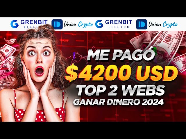 Top 2 Páginas Para Ganar Dinero en Internet $4200 USD  DIARIO PRUEBA DE PAGO💸💰🤑