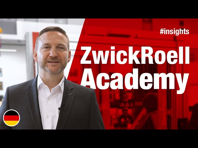 ZwickRoell Academy - Schulungen