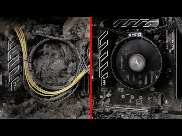 1# Disgusting PC Ever | Deep Satisfaction Cleaning 4K