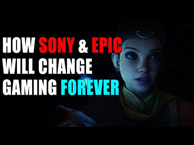 How Sony & Epic Games Will Change Gaming FOREVER | Unreal Engine 5 & PS5 Blur Entertainment Genres