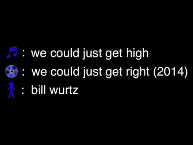 song: We Could Just Get High