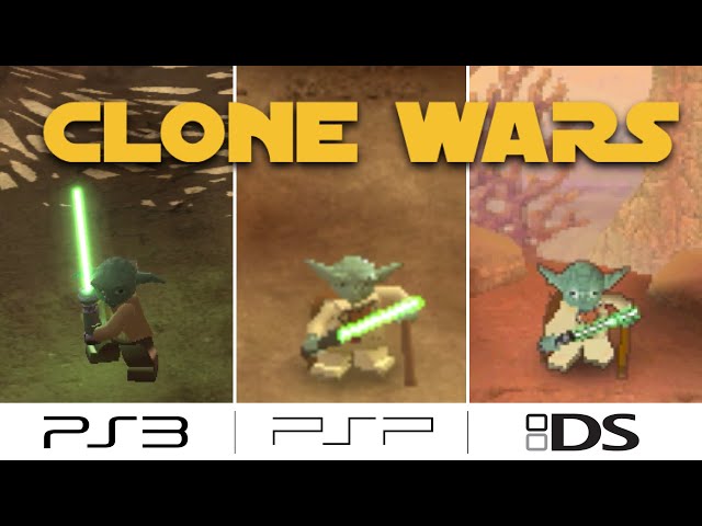 Comparing Every Version of Lego Star Wars: The Clone Wars