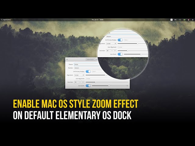 Enable Magnifying or Zoom Effect on Plank in Elementary OS | MacOS Like Dock on Linux