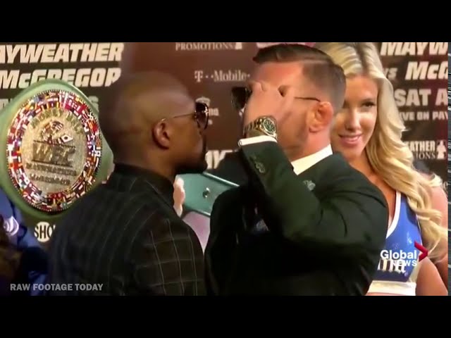 Floyd Mayweather vs  Conor McGregor: Final press conference ahead of fight
