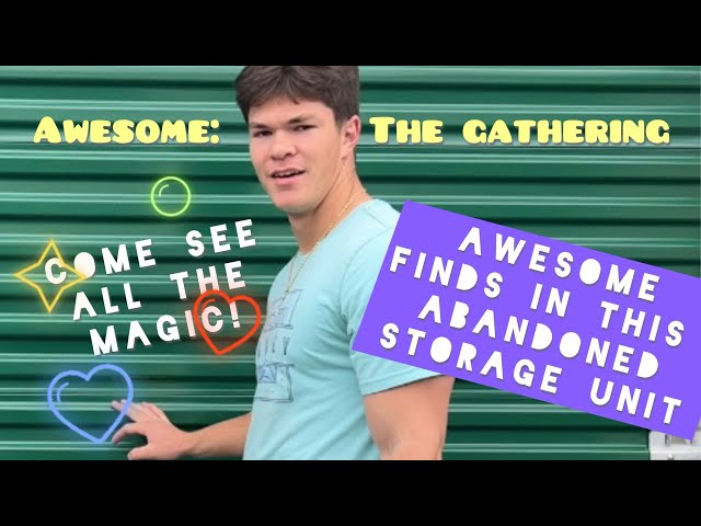 MAGICAL FINDS in this ABANDONED STORAGE UNIT!!!