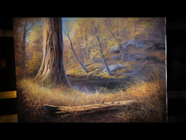 Peaceful Autumn Forest - Paint with Kevin