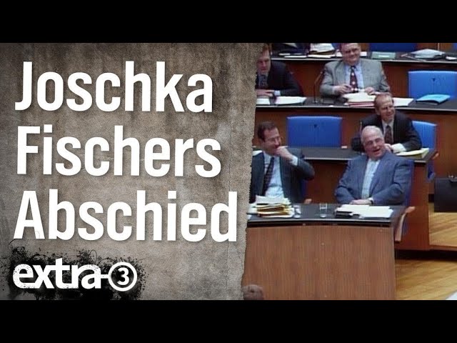 Der Abschied von Joschka Fischer (2005) | extra 3 | NDR