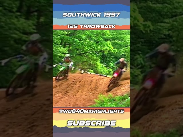 Epic Battle At The Southwick Motocross 1997