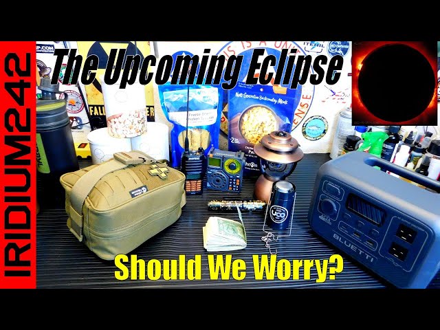 Preppers And This Upcoming Solar Eclipse - Should You Worry?